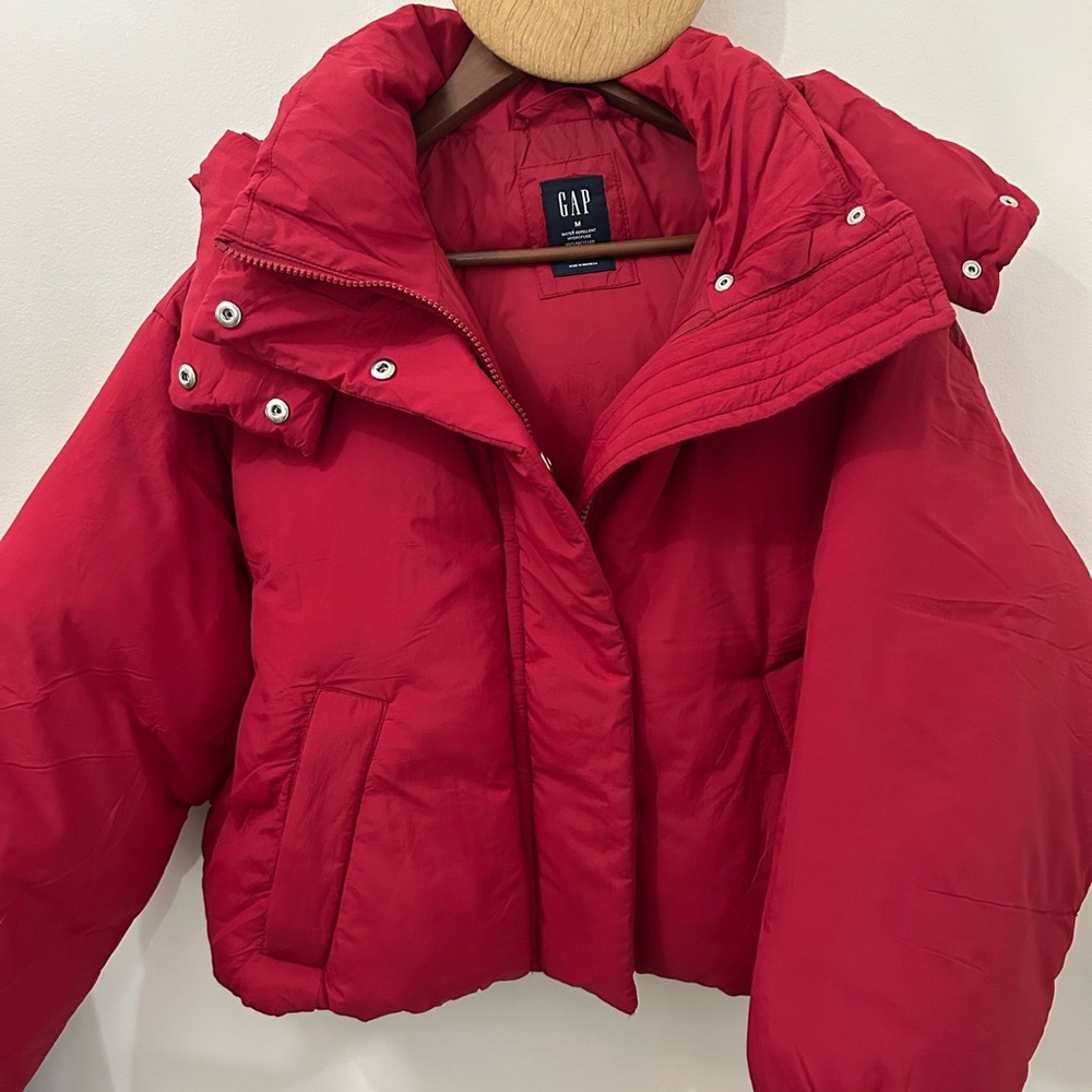 GAP Red Puffer Jacket